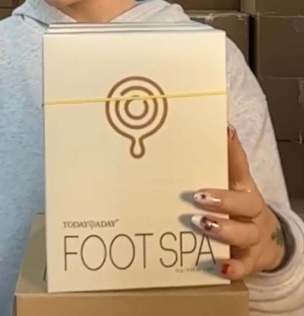 Today A Day Foot Spa Bath Soak Powder